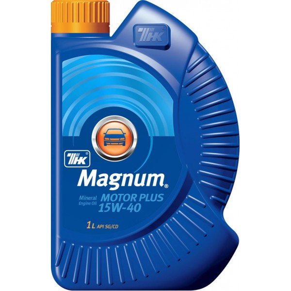 Масло моторне мінеральне ТНК Magnum Motor Plus 15W40 (API SG / CD)